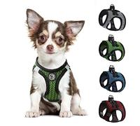 Summer Pet Harness No Pull Step in Adjustable Dog Harness Mesh Vest for Hot Weather Easy to Put on Small and Medium Dogs Cats (Green, Medium)