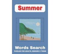 SUMMER PUZZLE BOOK: Summer Vibes Word Search