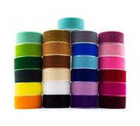 Summer-Ray Nastro di velluto da 25 mm, 45 m, confezione da 25 colori
