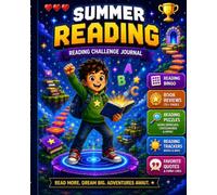 Summer Reading Challenge Journal: Book Reviews, Bingo Challenges, Word Searches & More
