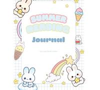 Summer Reading Journal for Kids: Cute Kawaii Book Notes Journal | Reading Log, Book Reviews & Reading Tracker for 2nd Grade and Up: A Cute Reading Companion for Elementary Students