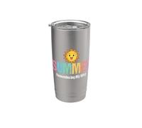 Summer Remembering My Why Funny Bicchiere termico in acciaio inox doppia parete