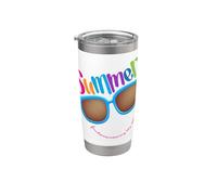 Summer Remembering My Why Funny Bicchiere termico in acciaio inox doppia parete