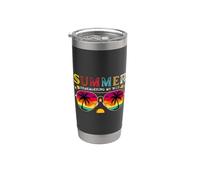 Summer Remembering My Why shirt Funny Summer Break Citazione Bicchiere termico in acciaio inox doppia parete
