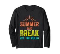 Summer Said Rompere tutte le regole Vacanze Spiaggia Viaggio Maglia a Manica