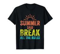 Summer Said Rompere tutte le regole Vacanze Spiaggia Viaggio Maglietta