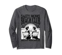 Summer Salaty Moms Beach Vachay Funny Mama Vacation Girls Maglia a Manica