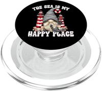 Summer Saying For Beach Trip Lighthouse And Anchor Gnome PopSockets PopGrip per MagSafe