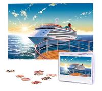 Summer Sea Cruise Jigsaw Puzzle da 1000 pezzi in legno puzzle con immagine personalizzata puzzle personalizzato per matrimoni per adulti