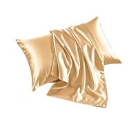Summer Silk Pillowcase - Soft Breathable Moisture-Wicking Fabric Bedding Se