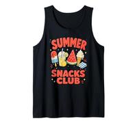 Summer Snacks Crew Sweet Sunny Melon Days Ice Ice Ice Popsicle Cream Canotta
