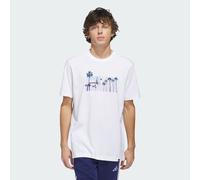 adidas Summer Sunset T-Shirt Magliette XXL Bianco