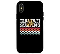Summer Sunshine Paradise Beach Paradise Surfing HAWAII Custodia per iPhone X/XS