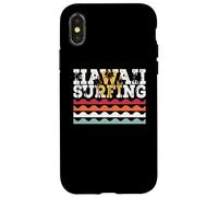 Summer Sunshine Paradise Beach Paradise Surfing HAWAII Custodia per iPhone X/XS