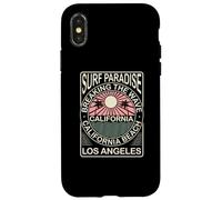 Summer Sunshine Paradise Beach Surf Paradise California Custodia per iPhone X/XS