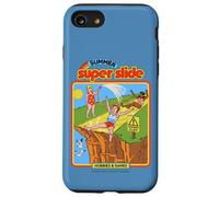 Summer Super Slide Sarcastic Retro Vintage Funny Adult Humor Custodia per iPhone SE (2020) / 7 / 8