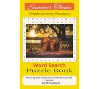 Summer-Theme Word Search Puzzle: Simple Summer Pleasures