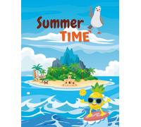 Summer Times: A Fun & Creative Coloring Book for Kids Ages 4-8