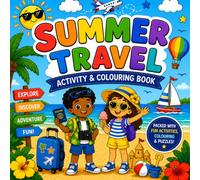 Summer Travel Activity and Colouring Book