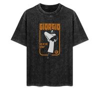 Summer Unisex T-Shirt Giorgio Moroder Son of My Father Soft Pure Cotton T-Shirt Black L