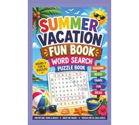 Summer Vacation Fun Book: Word Search
