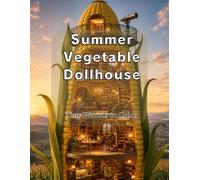 Summer Vegetable Dollhouse: Tiny Worlds to Color