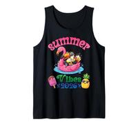 Summer Vibes 2026 Tucano con Flamingo Float Beach Trip Canotta