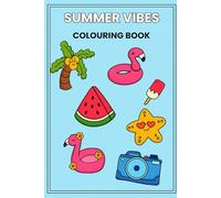 Summer Vibes Colouring Book