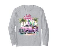 Summer Vibes - Maglietta da nuoto colorata per donne e ragazze Maglia a Manica