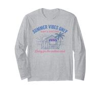 Summer Vibes Only Surf Sun Cove Vacanza al Mare Maglia a Manica