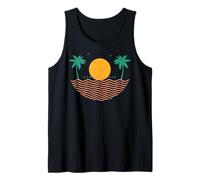 Summer vibes Sunset Wave Beach Sea sunshine Summer Canotta