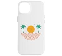Summer vibes Sunset Wave Beach Sea sunshine Summer Custodia per iPhone 14 Plus