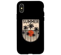 Summer vibes, Sunset Wave, Sunshine Paradise, Summer Custodia per iPhone X/XS