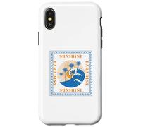 Summer vibes, Sunset Wave, Sunshine Paradise, Summer Custodia per iPhone X/XS