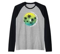 Summer vibes Sunset Wave sunshine, Take me to the beach Maglia con Maniche Raglan
