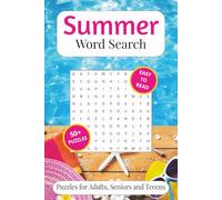 Summer Vibes Word Search Puzzle Book: Word Searches with Easy-to-Read Print about Sunshine, Holidays, and Outdoor Fun | 6x9 Inches | 110 Pages | 50+ ... Road Trips, Birthdays, and Relaxation