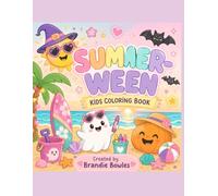 SUMMER-WEEN Kids Coloring Book