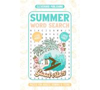 Summer Word Search 1700+ Words: Large Print Relaxing Word Find Puzzles for Adults, Seniors and Teens, Activity Book with Solutions