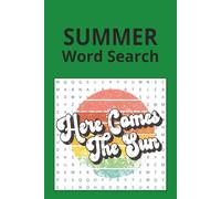 Summer Word Search Book: A Summer Themed Word Find Puzzle for Adults, Seniors, and Teens