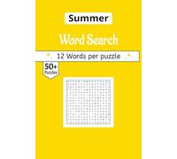 Summer word search Puzzle Book: A Word Search Journey Through Sandy Beaches, Cool Drinks, and Starlit Evenings
