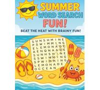 Summer Word Search Puzzle Book: Easy-to-Read Print, about Summertime, Summertime Fun and more. 8X11 inches, 120 pages and 60 puzzles … Gift for Vacations, Holidays and Free Times.