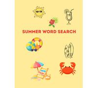 Summer Word Search Puzzle Book for Adults: 100 Unique Large Print Puzzles