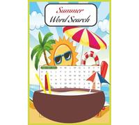 Summer Word Search Puzzle Book: Word Searches With Easy to Read Print about Summer | 6*9 inches, 110 pages | 50+ Puzzles...Gift for Vacations, Holidays and Free Times