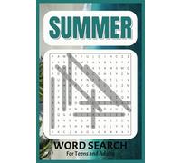 Summer Word Search Puzzle Book: Word Searches with Easy to Read Print about Summer activities, Sea, Sun and More | 6x9 inches, 110 pages | 50+ Puzzles...Gift for Vacations, Holidays and Free Times