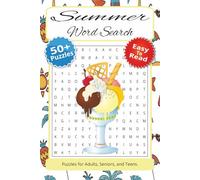 Summer Word Search Puzzle Book: Word Searches with Easy to Read Print about Summer, Camping, Beach and more / 6x9 inches, 100 pages / 50+ puzzles ... ... Holiday, Birthdays, and free times.