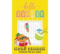 Summer Word Search Puzzle Book: Word Searches with Easy to Read Print about Summer, Summertime, Summer Season and More | 6x9 inches, 110 pages | 50+ ... Gift for Vacations, Holidays and Free Times