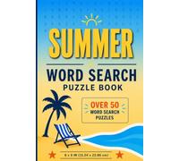 Summer Word Search Puzzle Book: Word Searches with Easy to Read Print about Summer, Vacantion, Party and More | 6x9 inches, 110 pages | 50+ Puzzles ... Gift for Vacantions,Holidays and Free Times