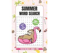 Summer Word Search Puzzle Book: Word Searches with Easy to Read Print about Summer Vacation, Beach Life, Nature and More | 50+ Puzzles | Relaxing Activity Book With Solutions