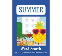 Summer Word Search Puzzle Book: Word Searches with Easy to Read Print about Vacation, Traveling, Camping, Sports, and More |6x9 inches, 110 ... Vacations| For adults, Seniors and Teens