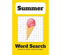 Summer Word Search: Word Search Book with 55 Puzzles and 110 pages . | Puzzles for Adults, Kids and Teenagers | 6x9 inches word search book | Good Gift For Beach Lovers